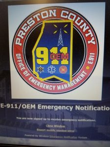 Preston County offers new, free, wireless alert system
